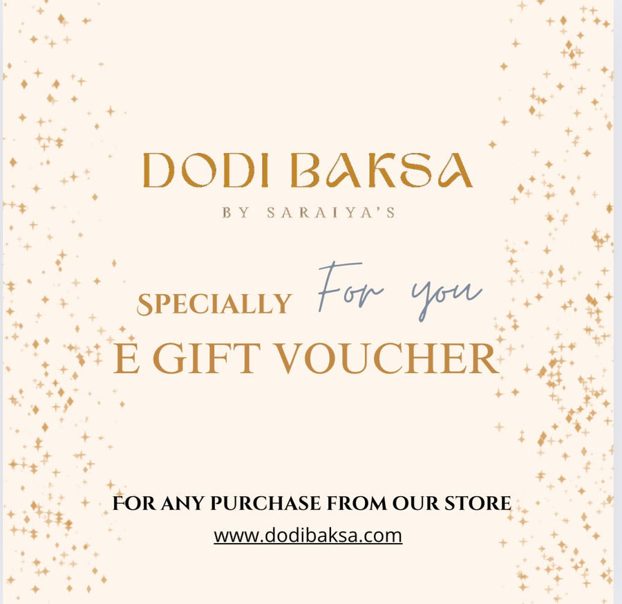 Dodi Baksa Gift Card