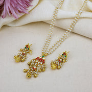 Jadau Kundan Minimal Necklace