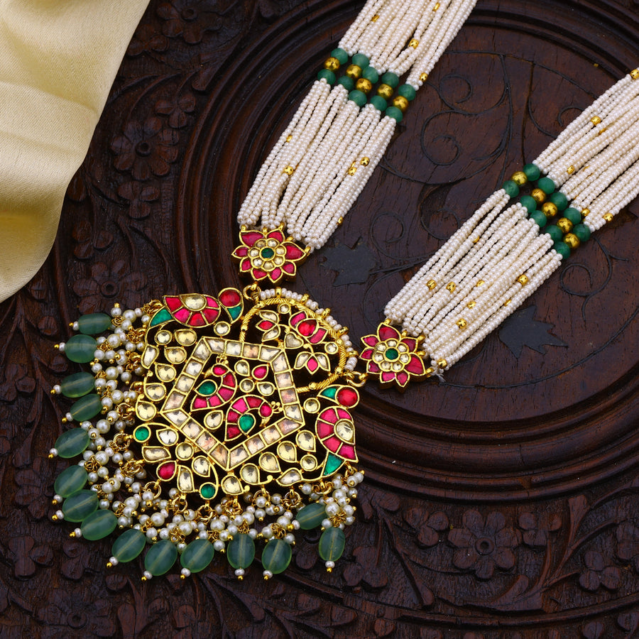 Jadau Kundan Long Necklace