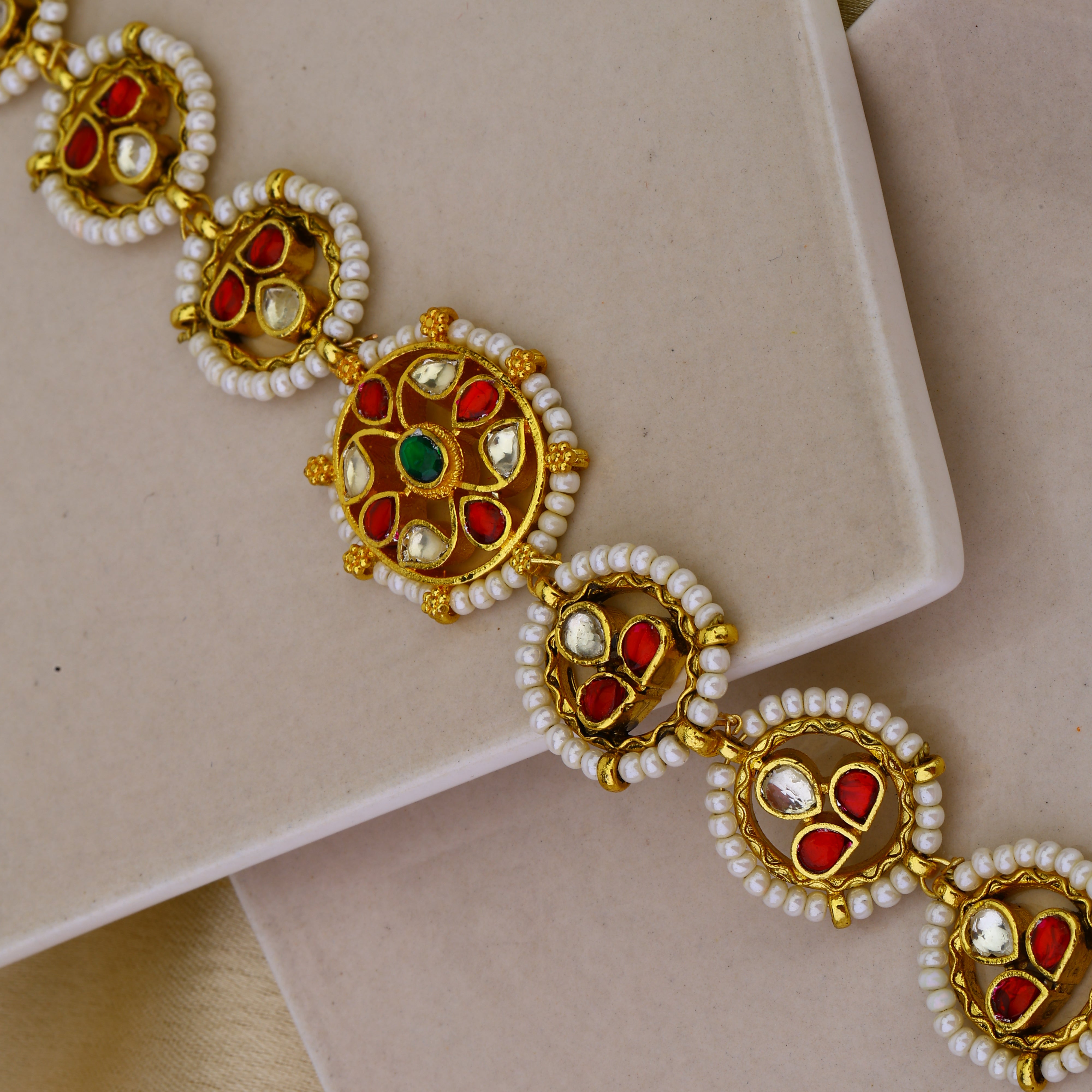 Jadau Kundan Bracelet