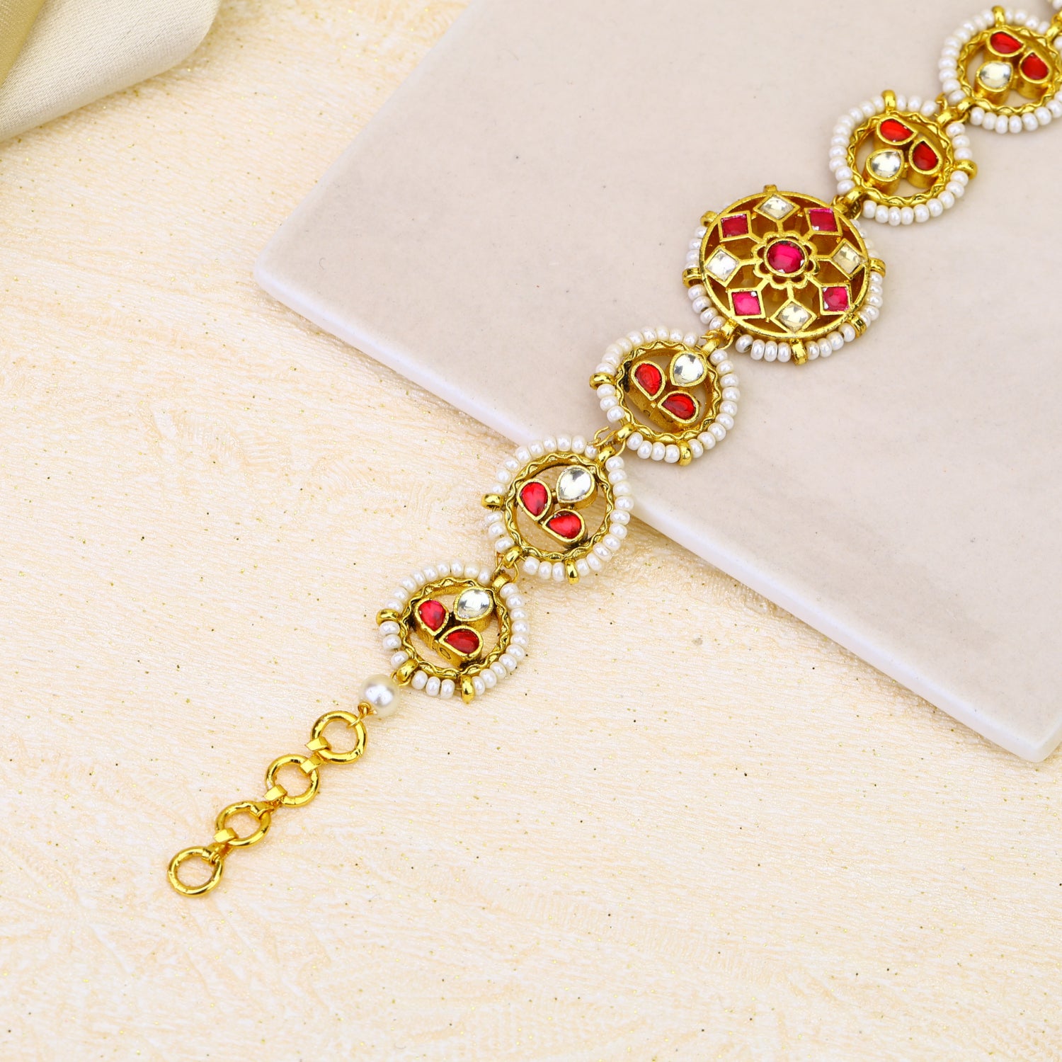 Jadau Kundan Bracelet
