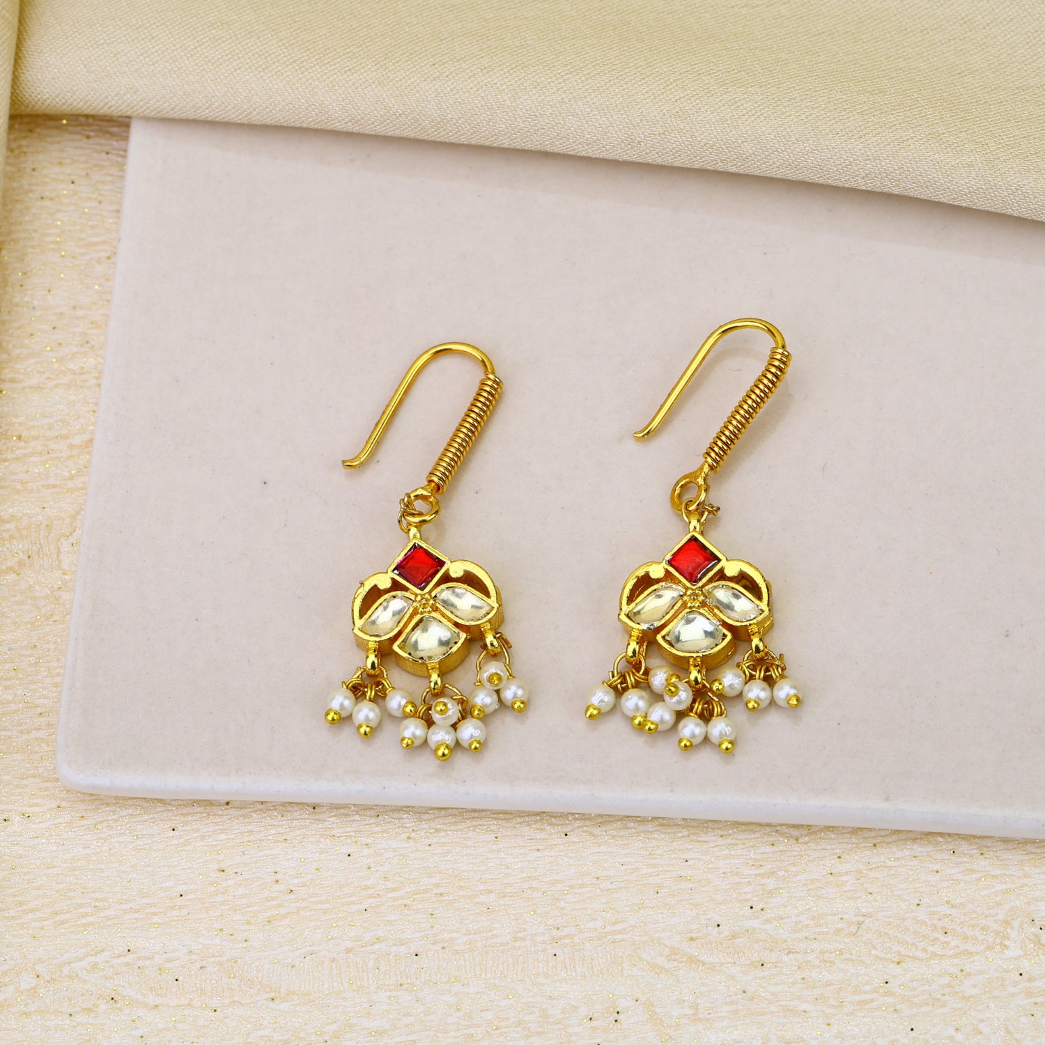 Jadau Kundan Earrings