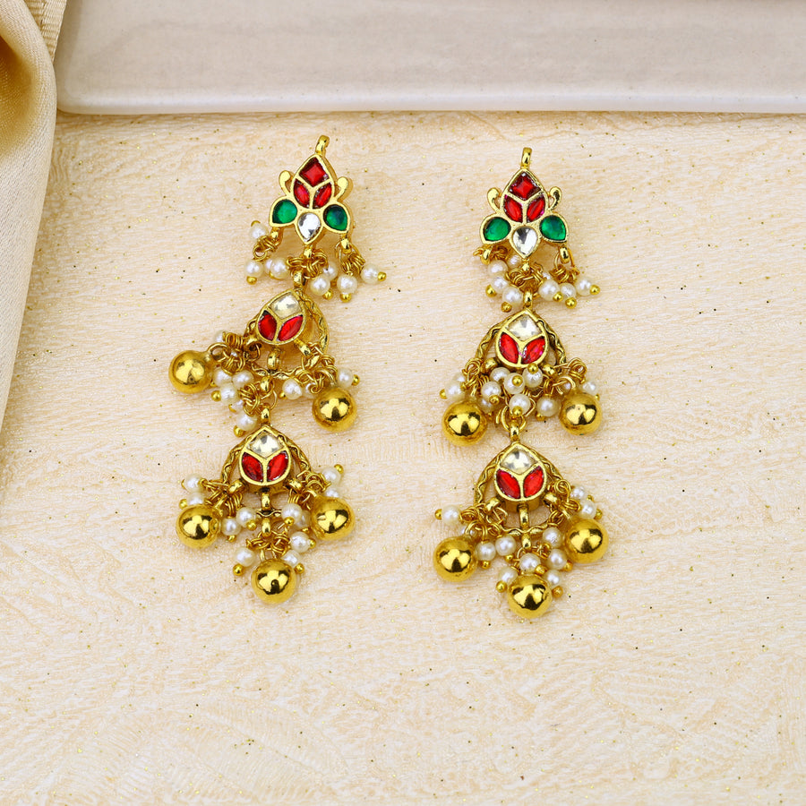 Jadau Kundan Earring