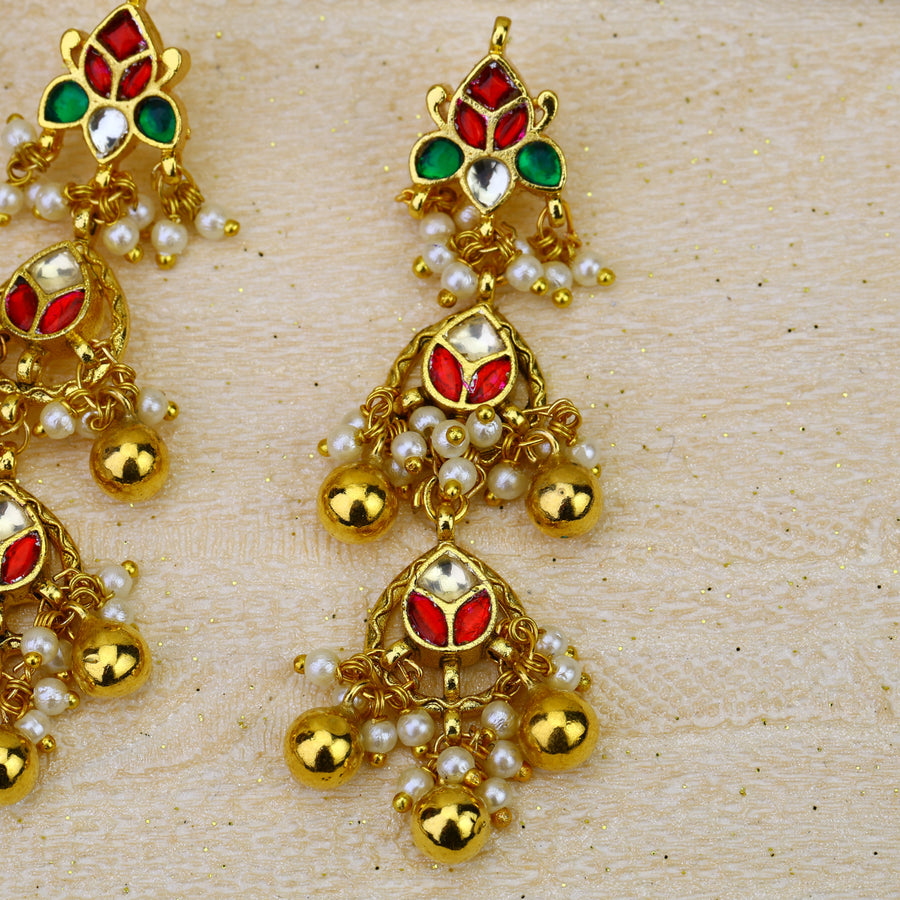 Jadau Kundan Earring