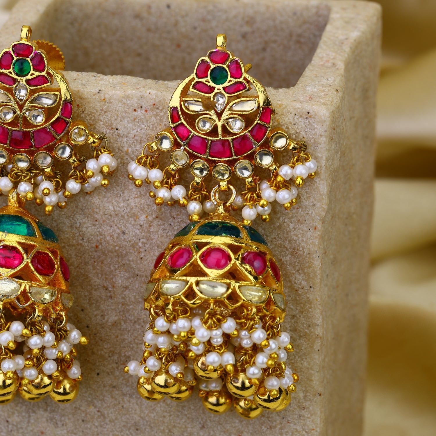 Jadau Kundan Earrings