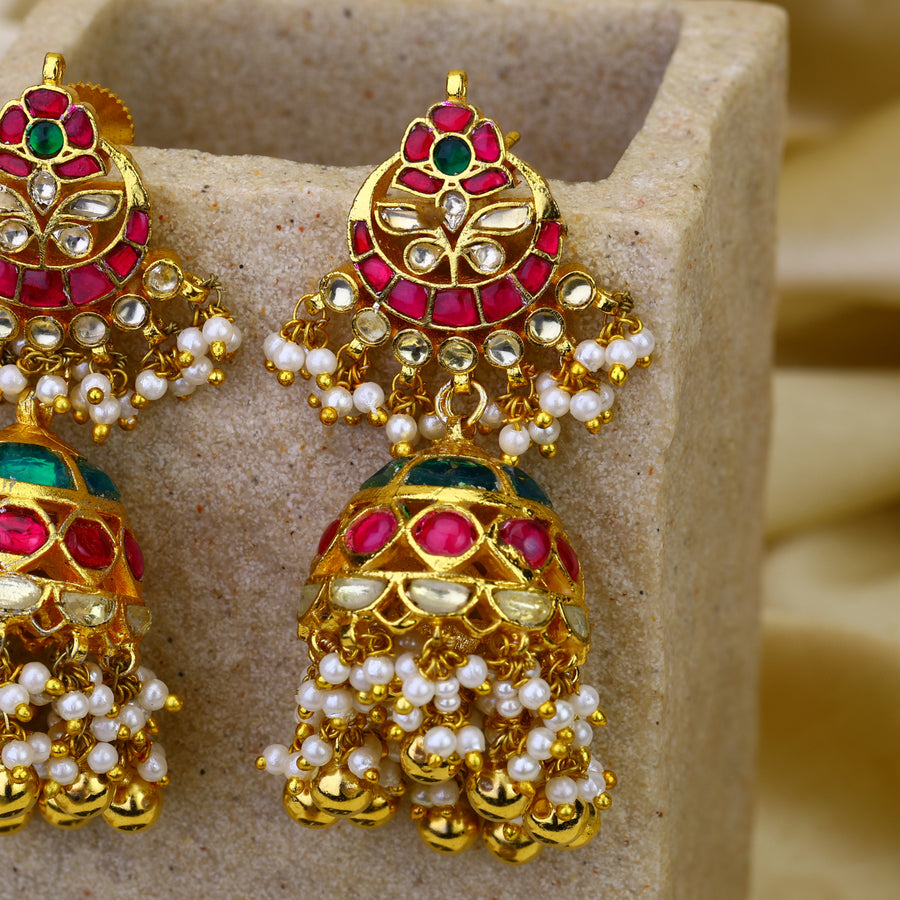 Jadau Kundan Earrings