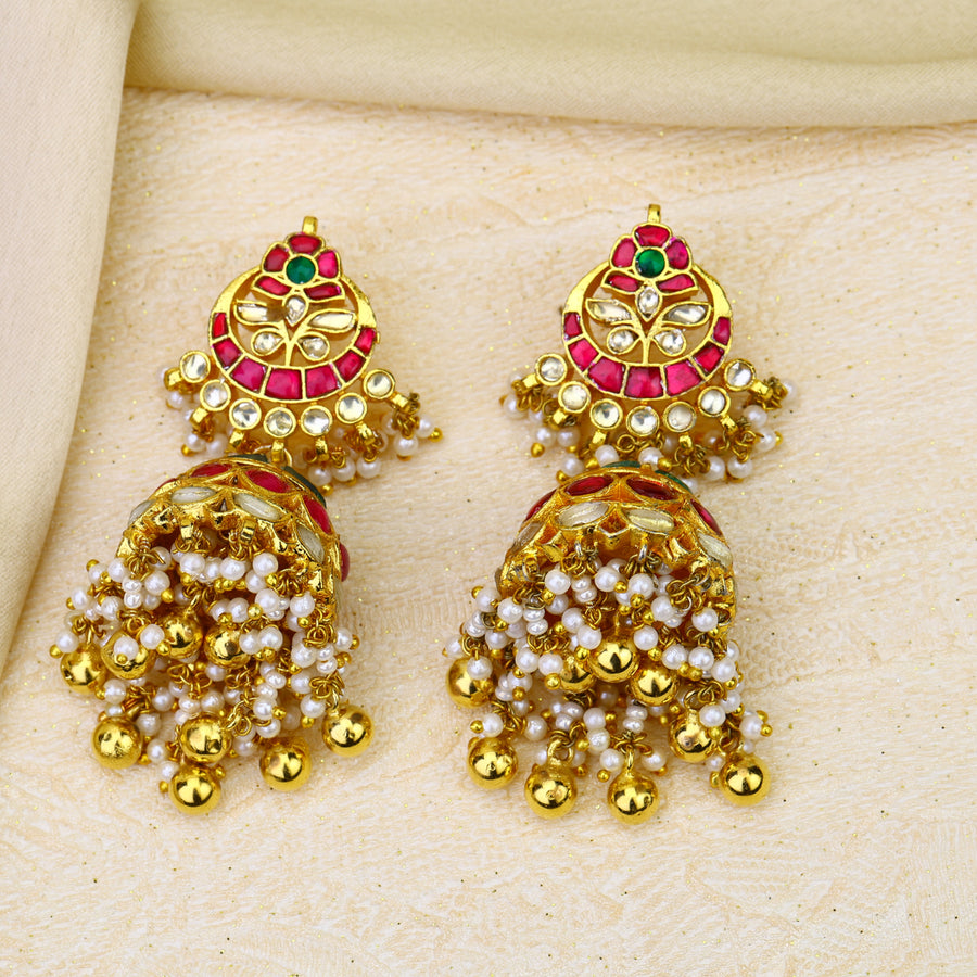 Jadau Kundan Earrings