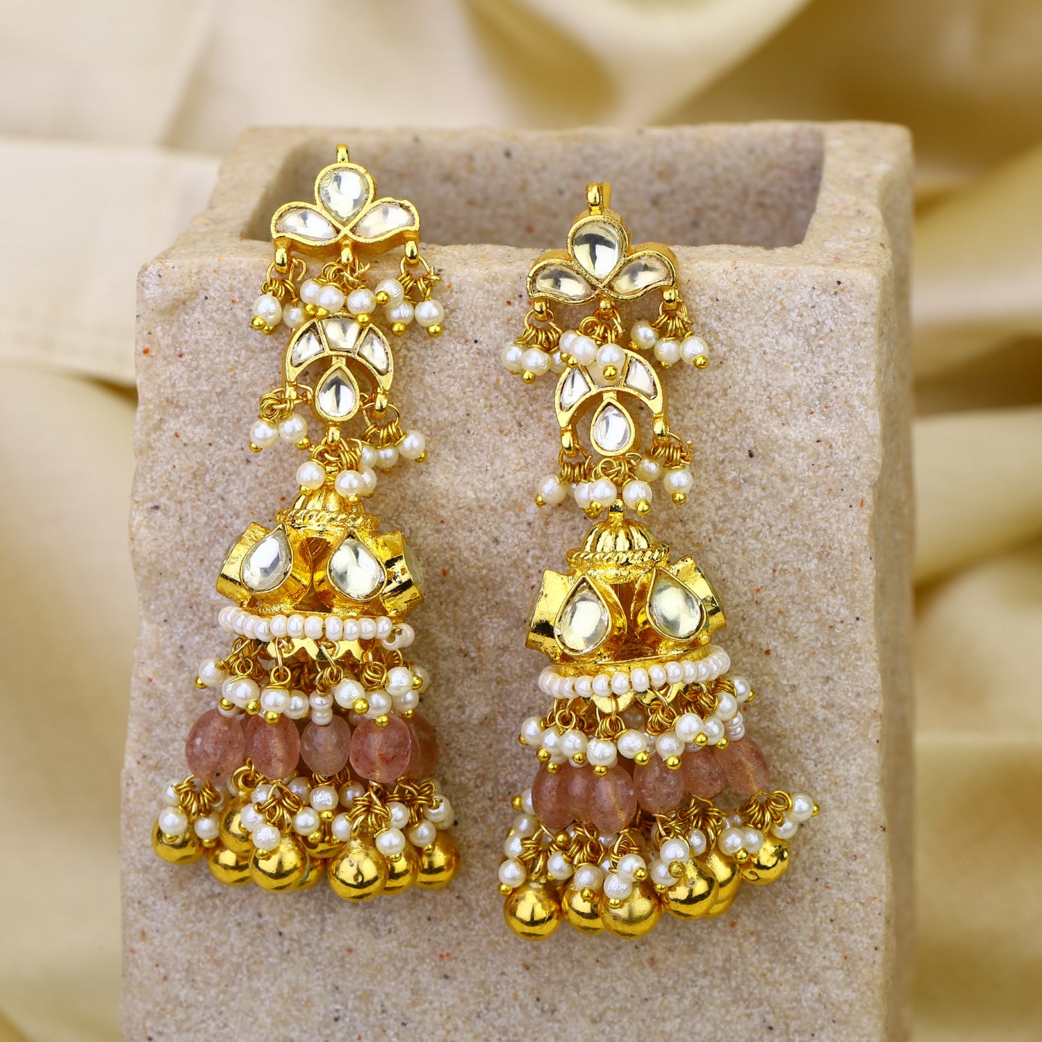 Jadau Kundan Earrings