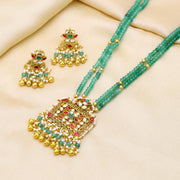 Jadau Kundan Minimal Necklace