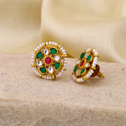 Jadau Kundan Studs