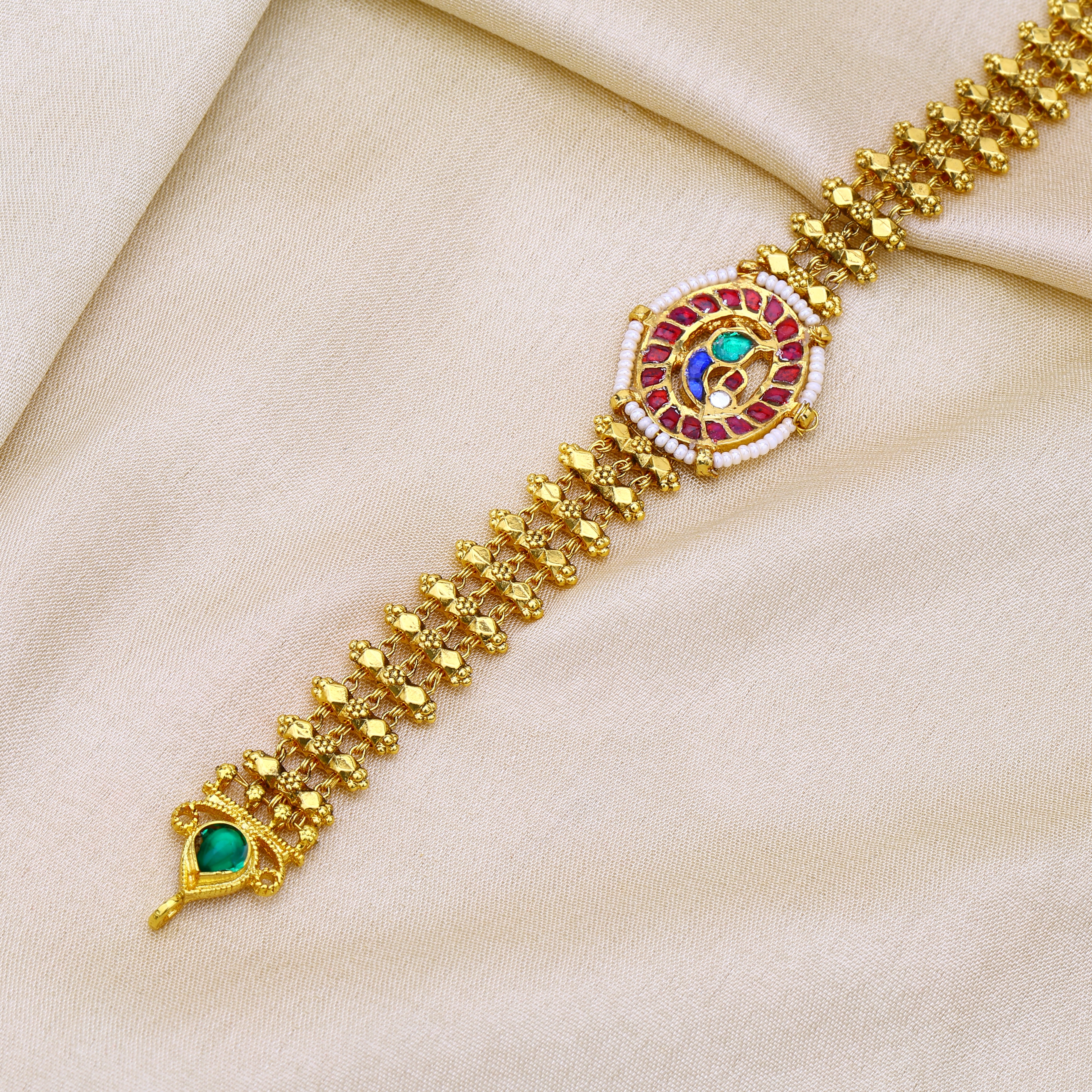 Jadau Kundan Bracelet
