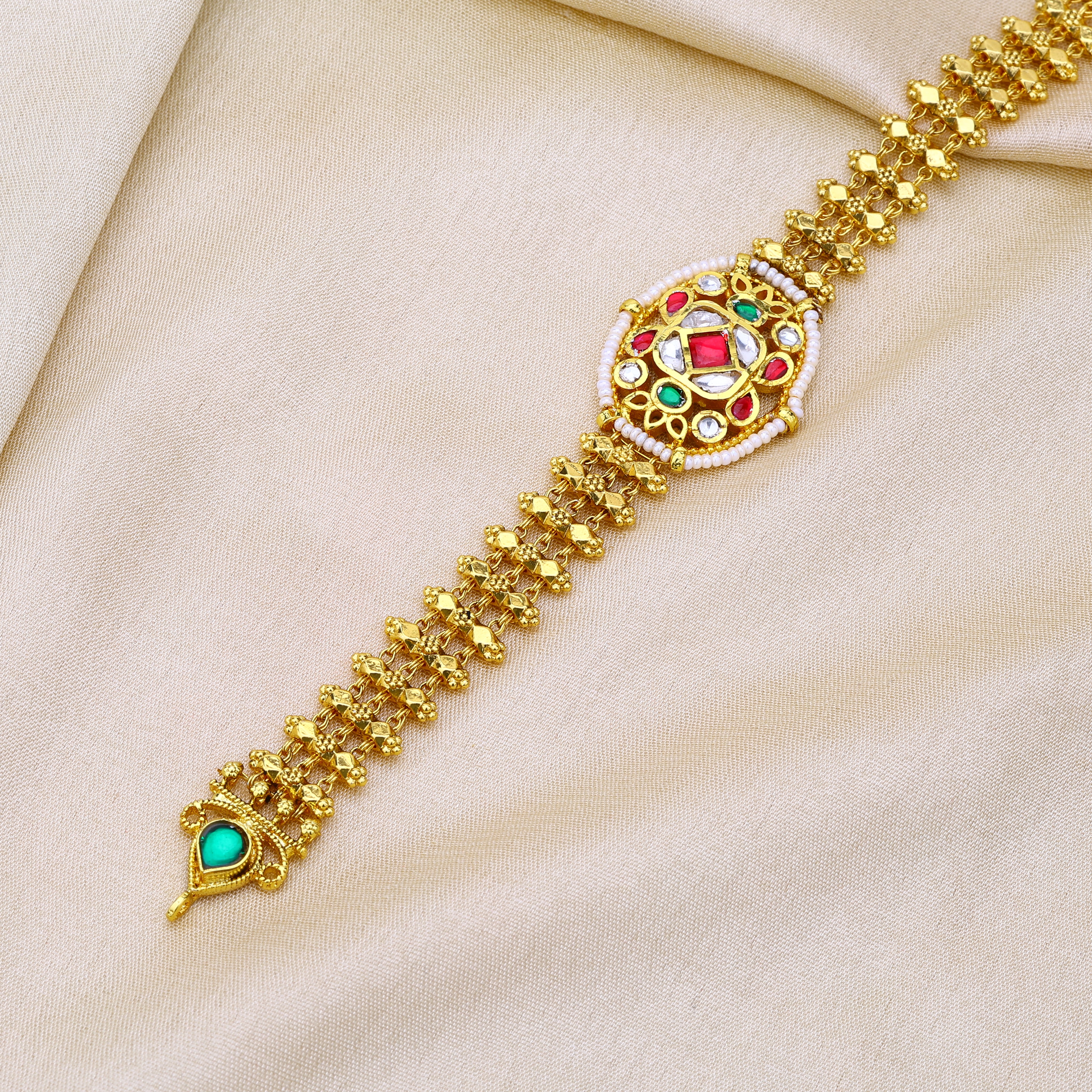 Jadau Kundan Bracelet