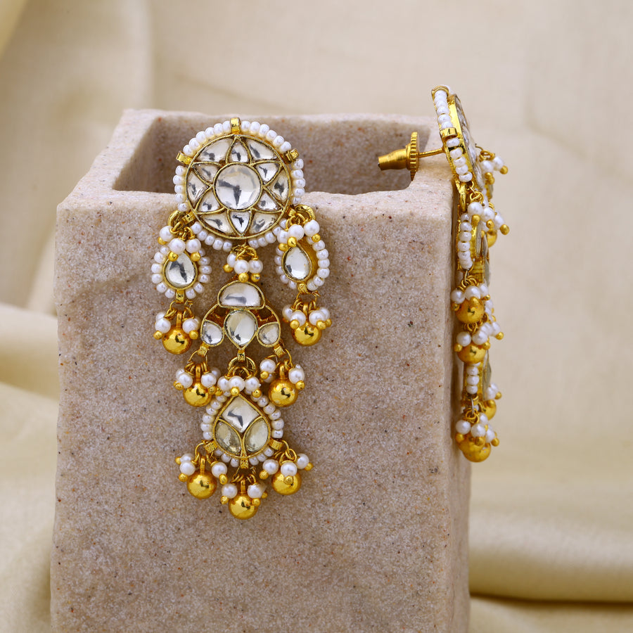 Jadau Kundan Earrings
