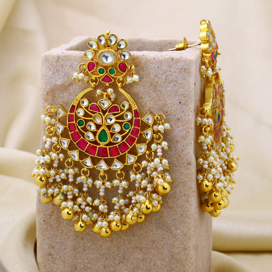 Jadau Kundan Earrings