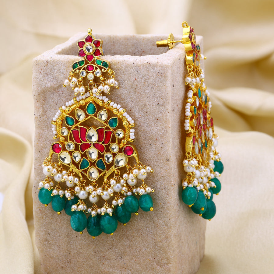 Jadau Kundan Earrings