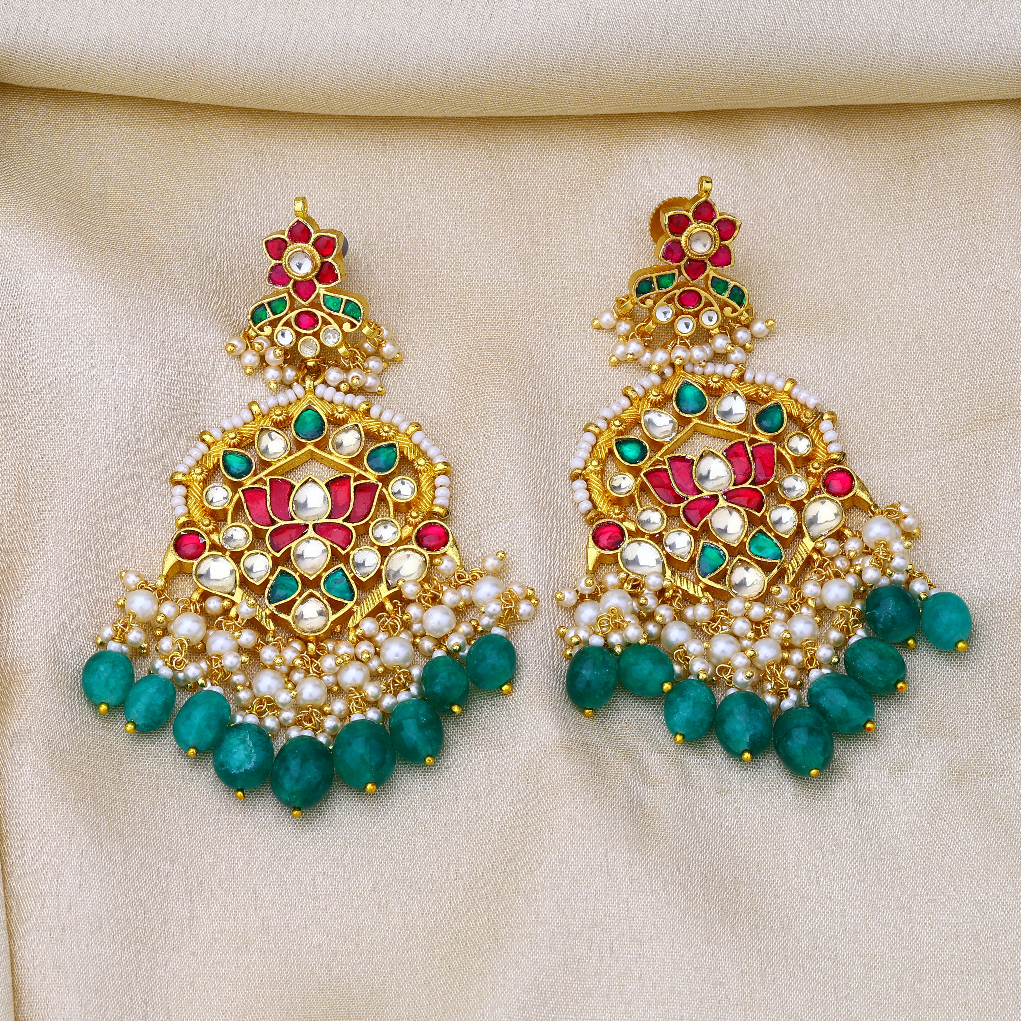 Jadau Kundan Earrings