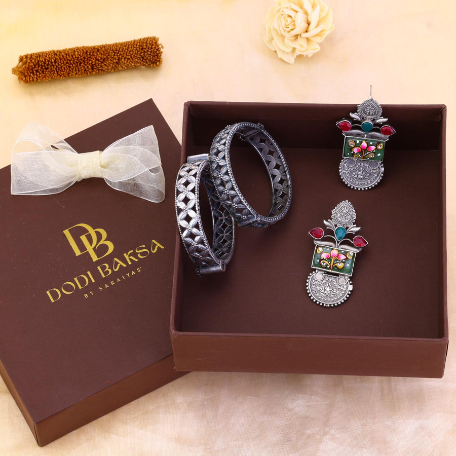 German Silver Hamper