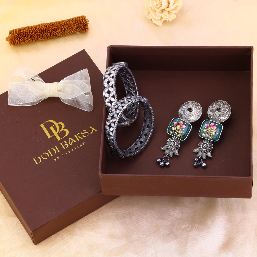German Silver Hamper