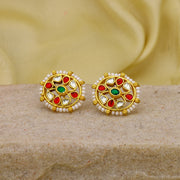 Jadau Kundan Studs