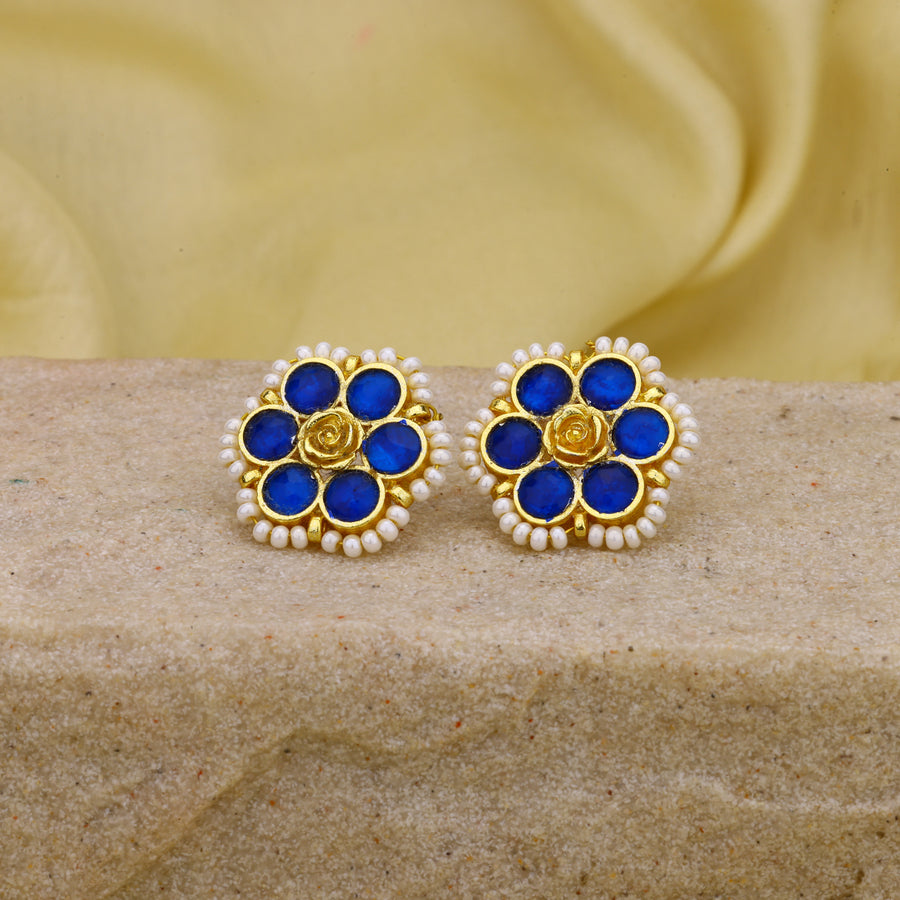 Jadau Kundan Studs