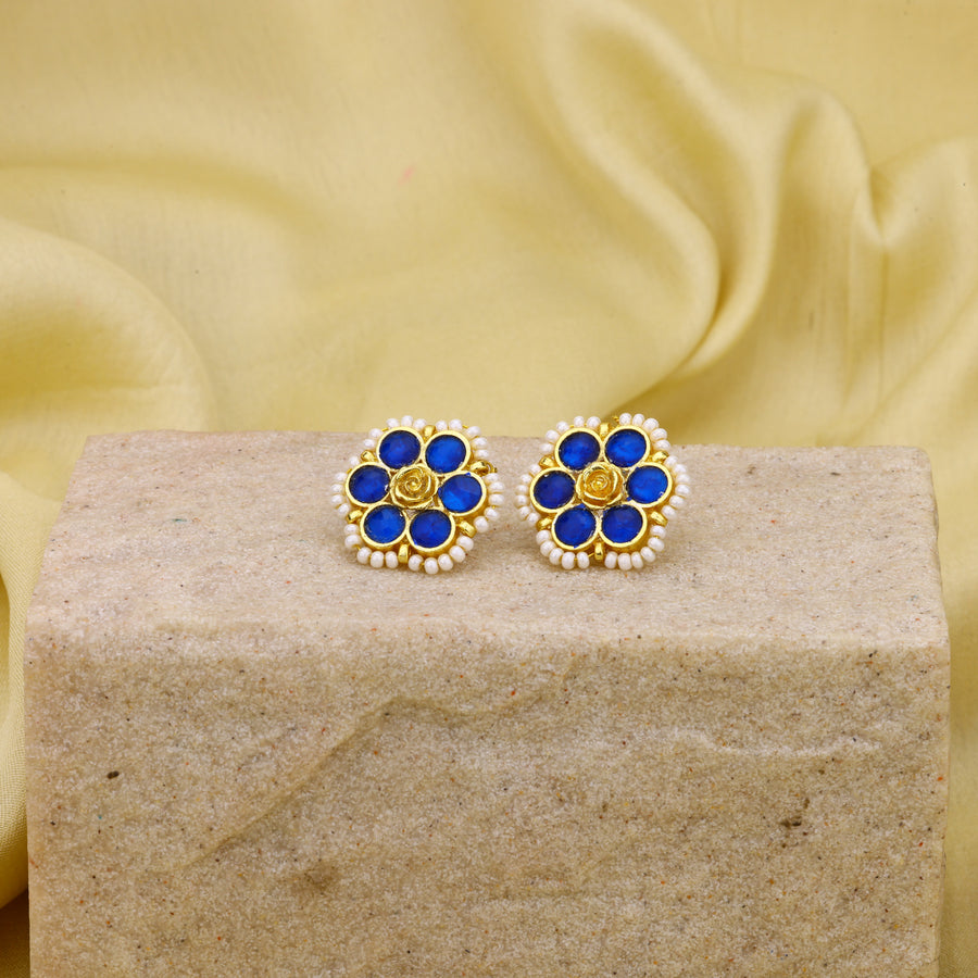 Jadau Kundan Studs