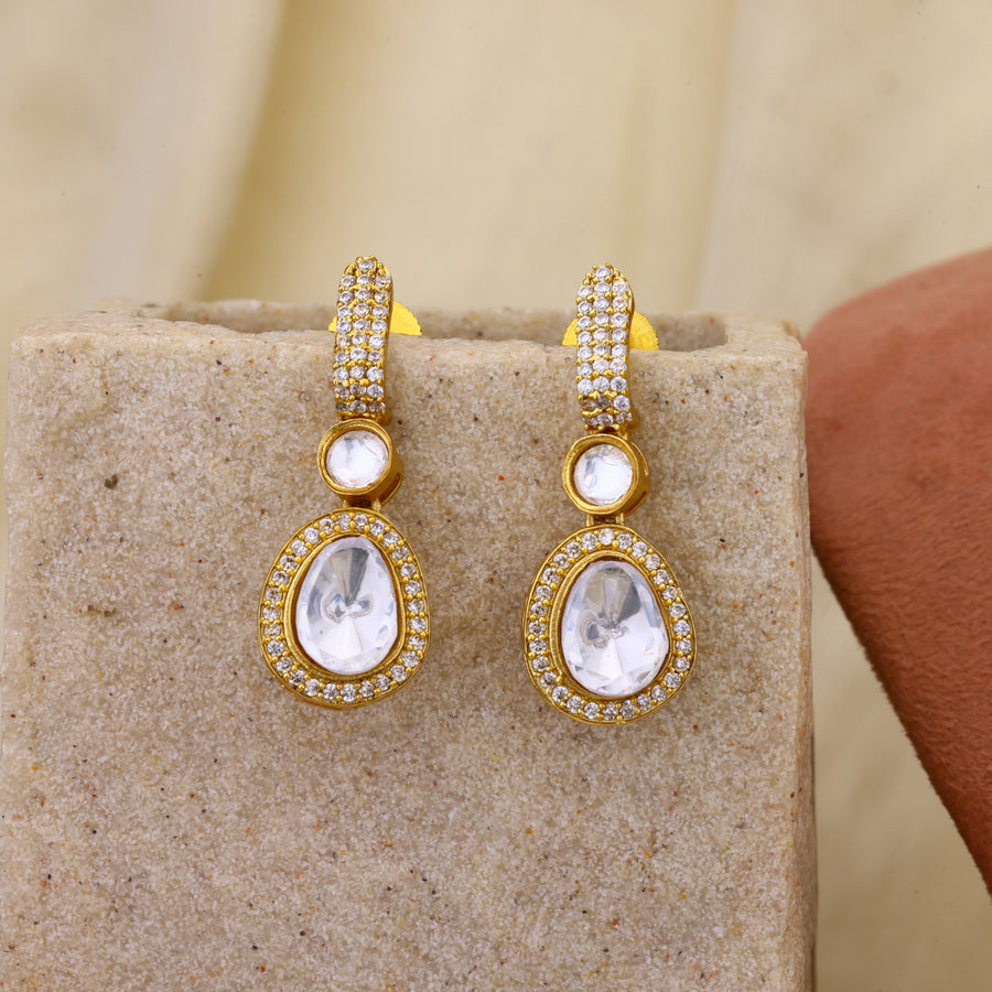Moissanite long necklace