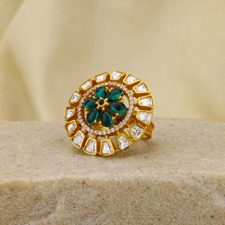 Moissanite ring