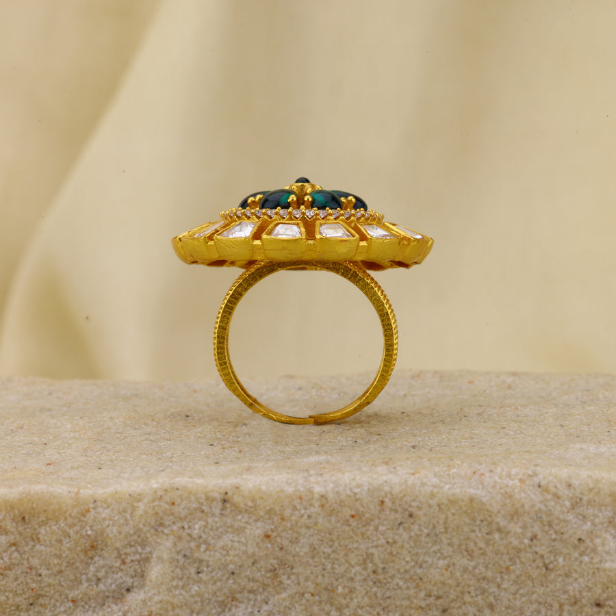 Moissanite ring
