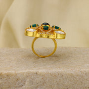 Moissanite ring
