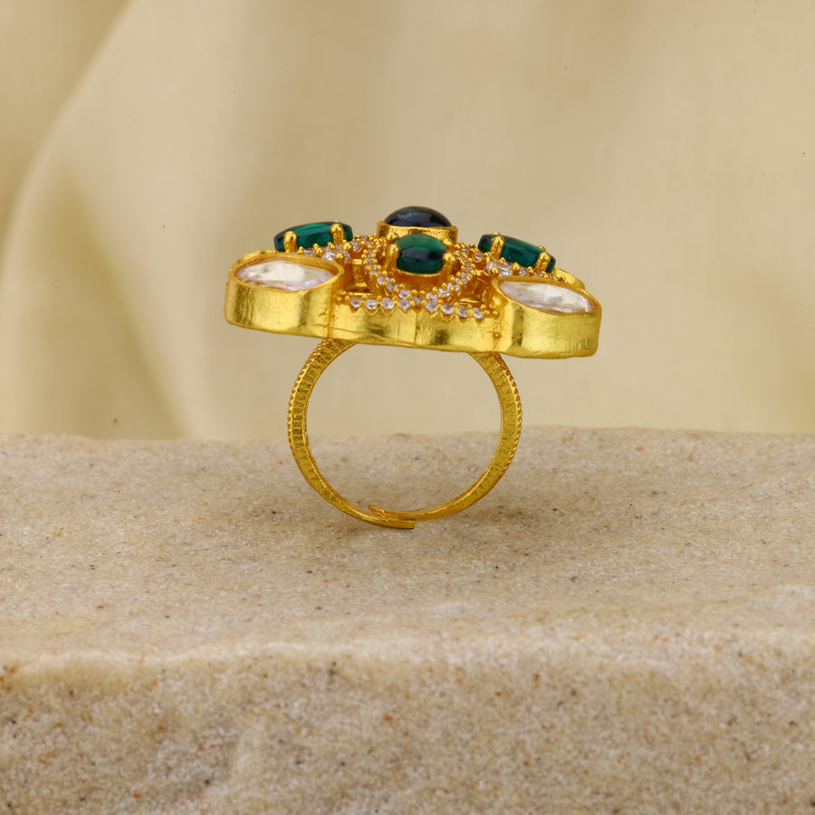 Moissanite ring