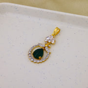92.5 silver pendant earrings