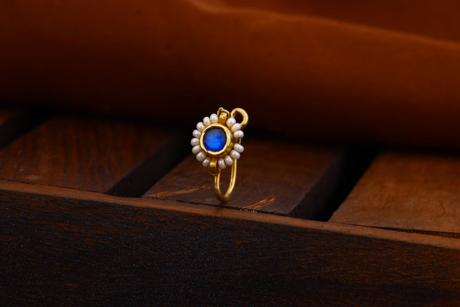Jadau Kundan Nose Ring