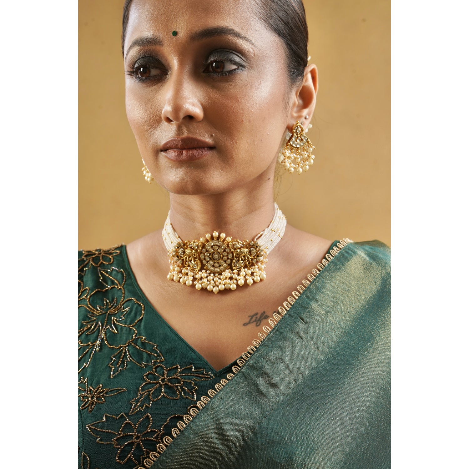Jadau Kundan Kanika Necklace