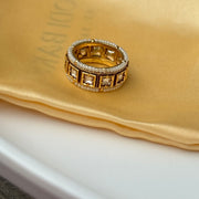 Ivory Jadau Stack Ring