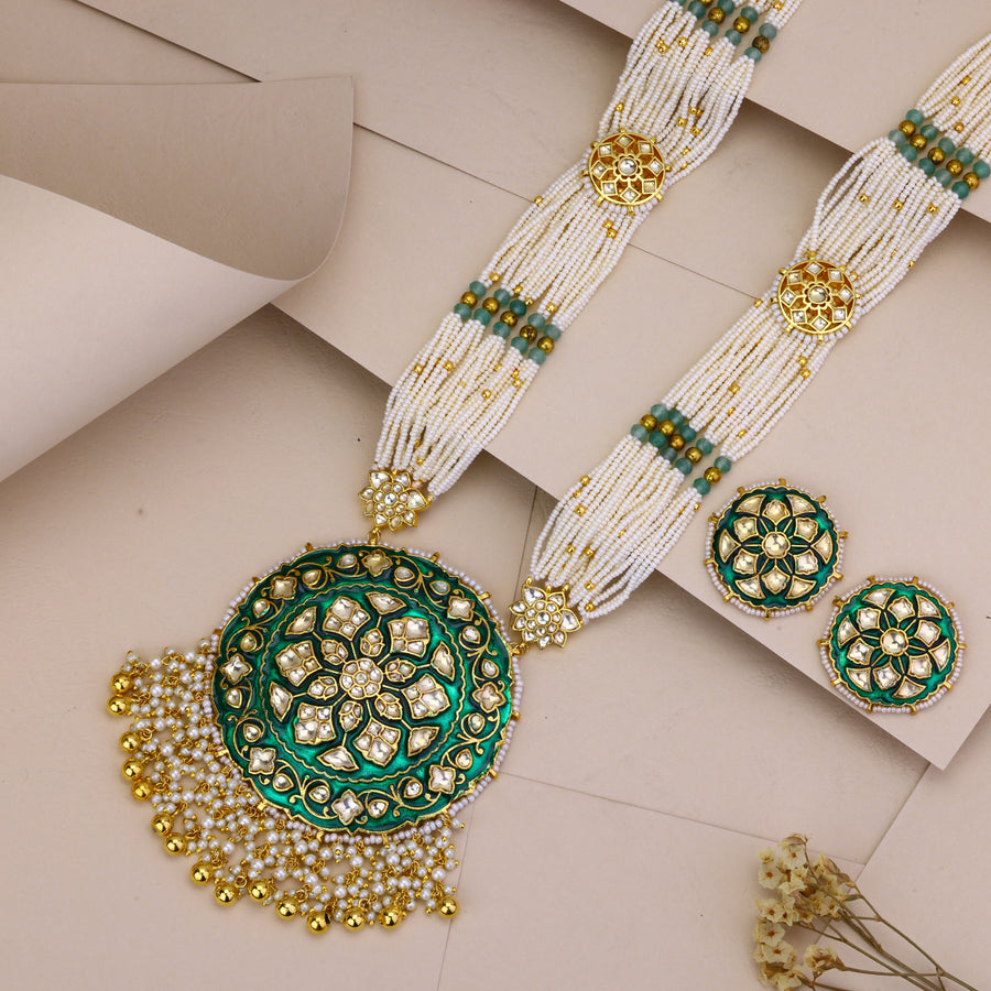 Jadau Kundan Long Necklace