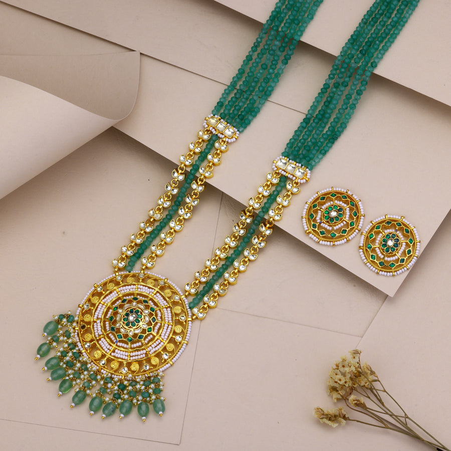 Jadau Kundan Long Necklace