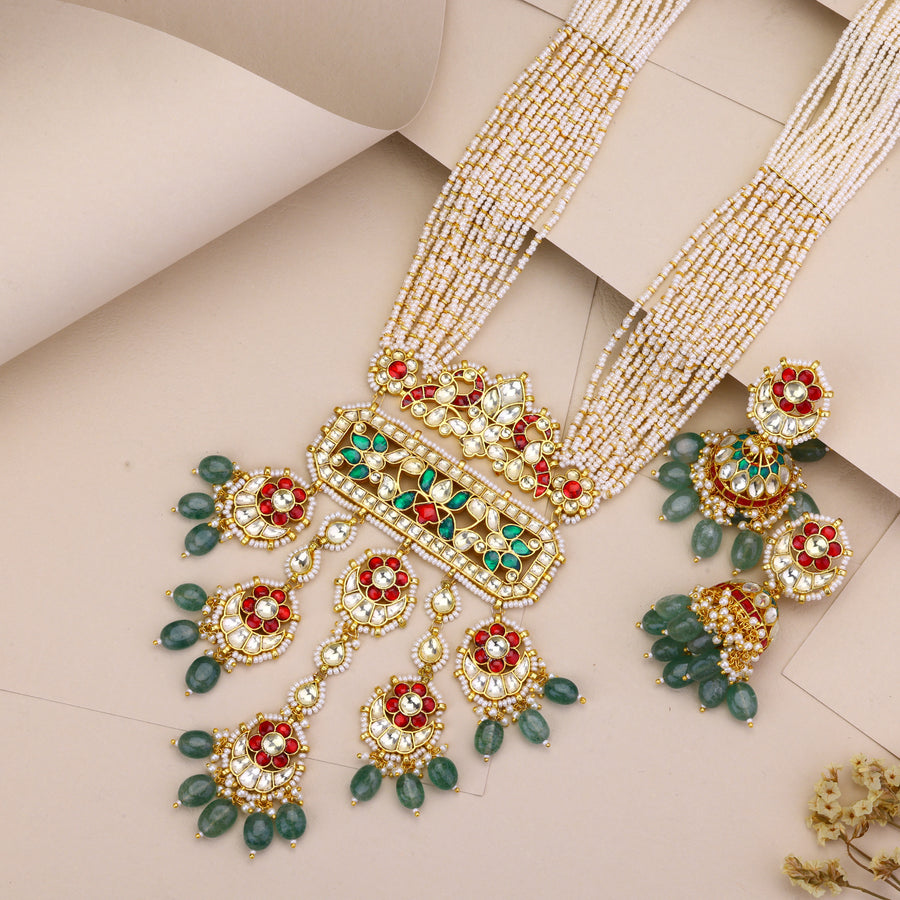 Jadau Kundan Long Necklace