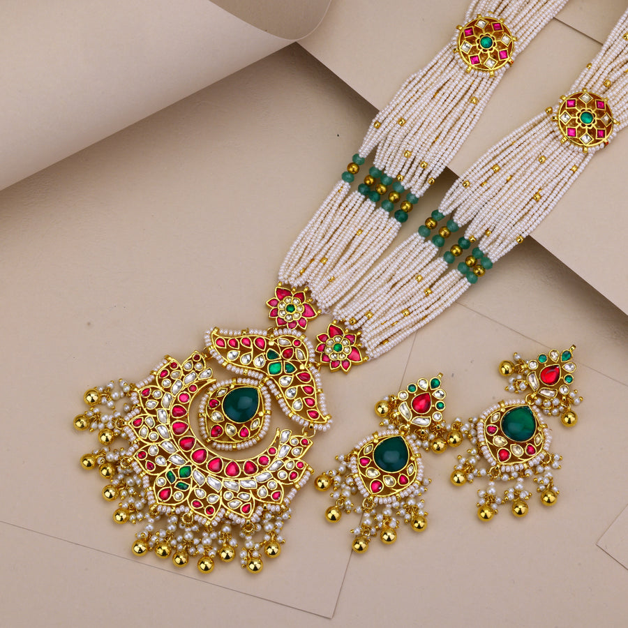 Jadau Kundan Long Necklace