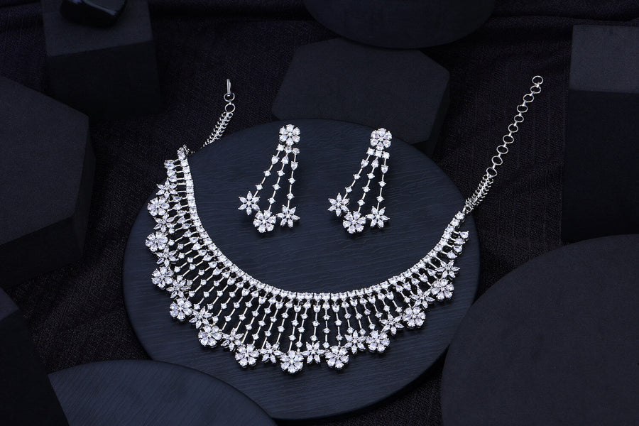 Plain Diamond Hirak Necklace