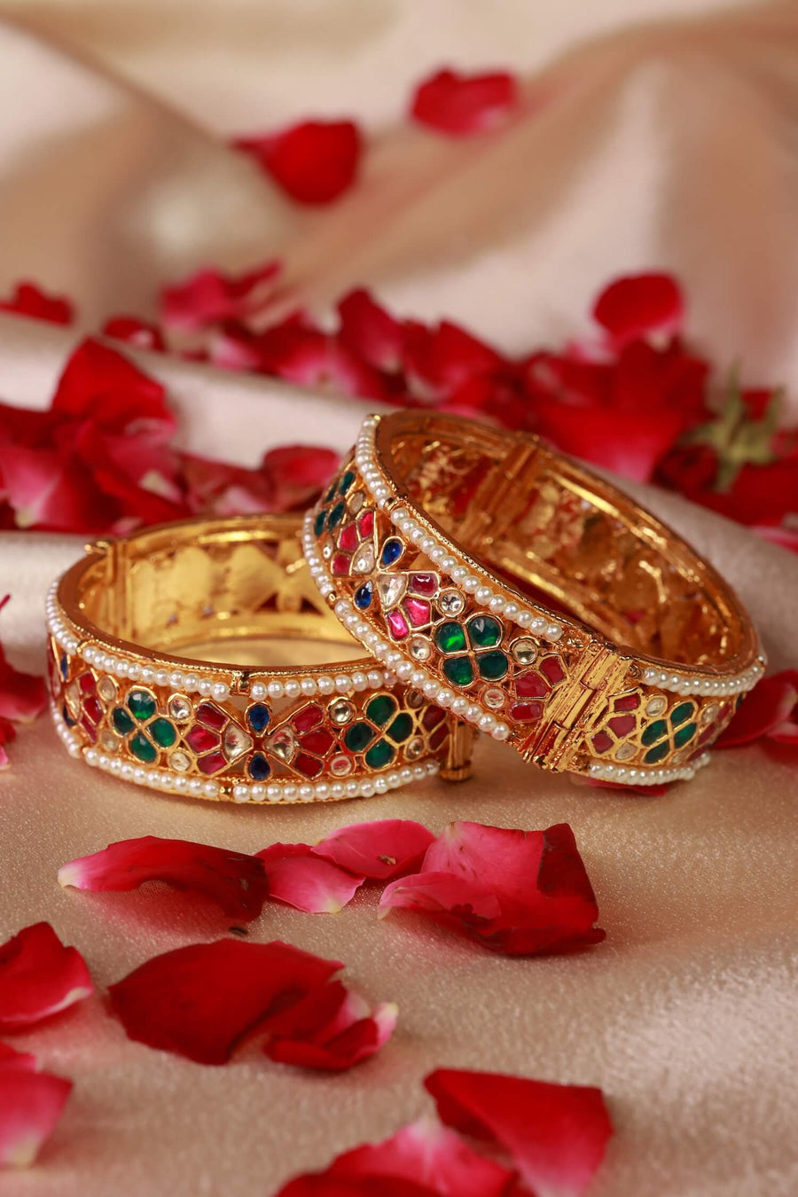 Multi Kada Jadau Kundan Kada