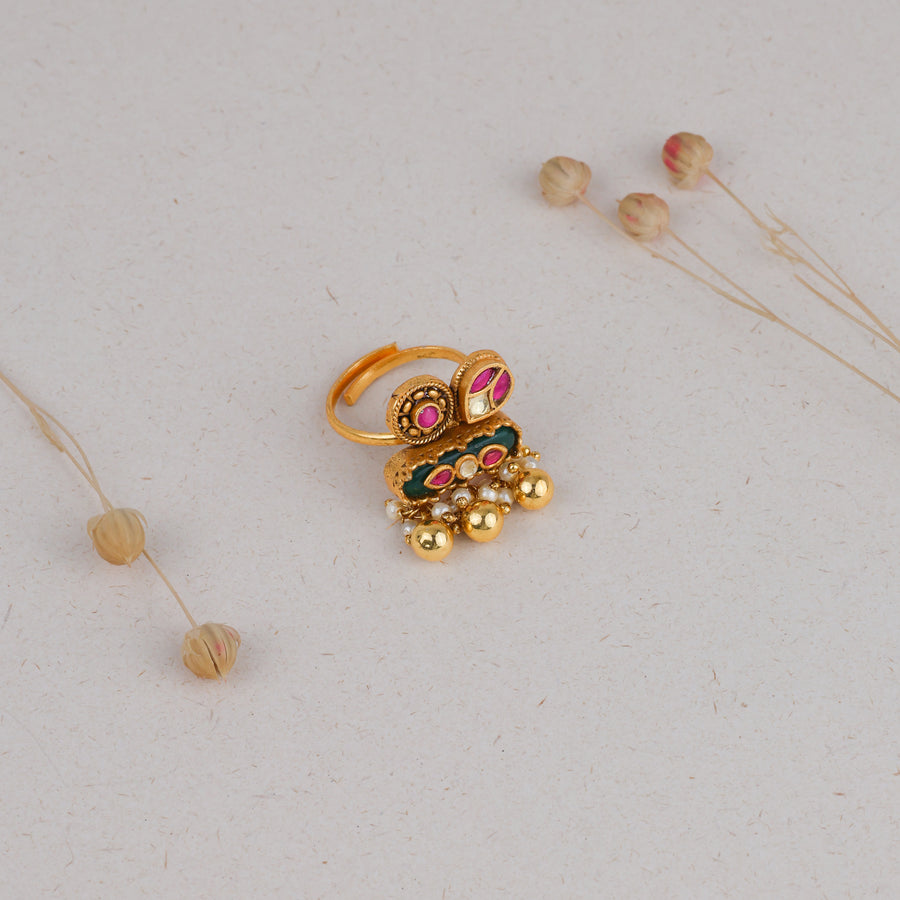 Jadau ring