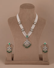 Moissanite long necklace
