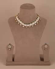 Moissanite necklace choker
