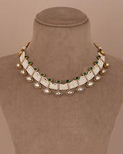 Moissanite necklace choker