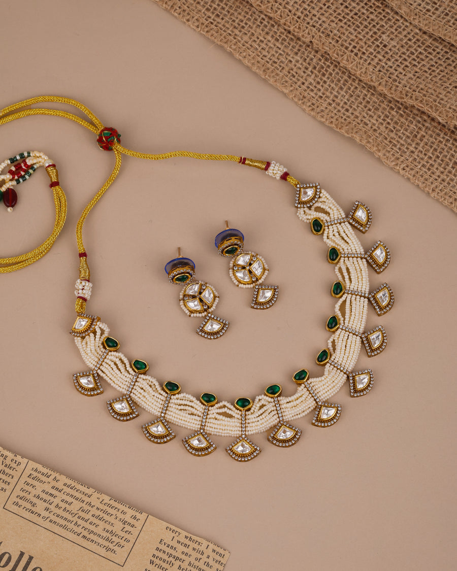 Moissanite necklace choker