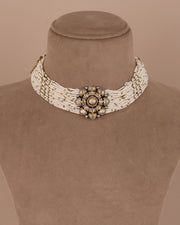Moissanite choker