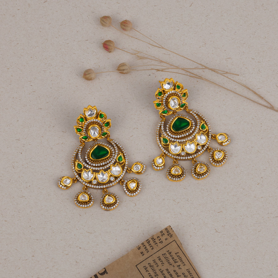 Moissanite earrings