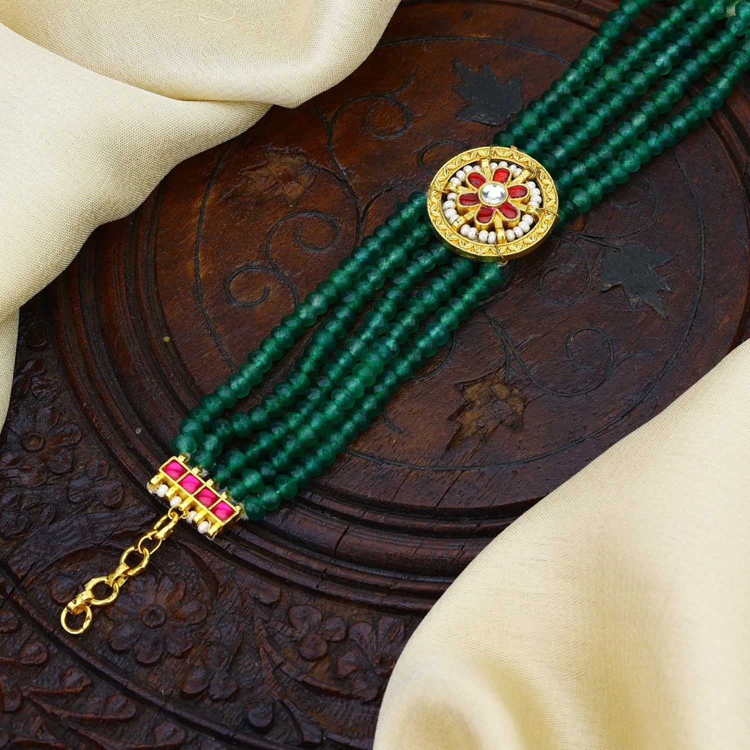 Jadau Kundan bracelet