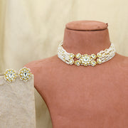 Jadau Kundan chocker necklace