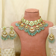 Jadau Kundan chocker necklace